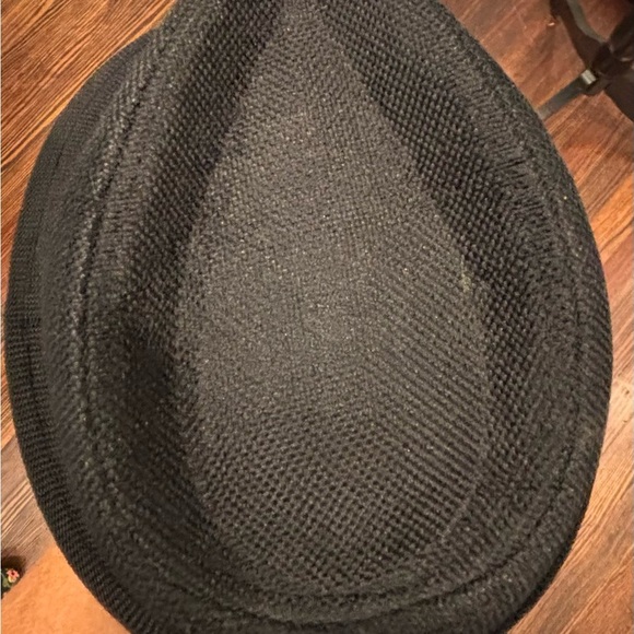 Stetson Traveler Men’s Black Fedora With Grey Piping And Logo Sz M Style #31905 - Picture 4 of 9